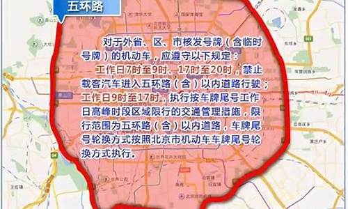 外地车牌在北京限行规定_外地车牌在北京限行规定罚款多少钱